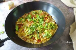Orzo met broccoli en roomsaus
