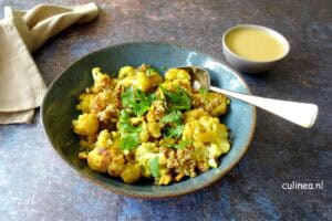 Bloemkool en quinoa salade