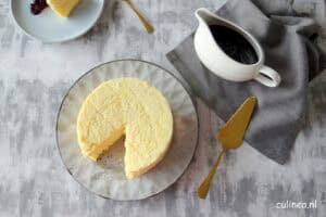 Luchtige Japanse cheesecake