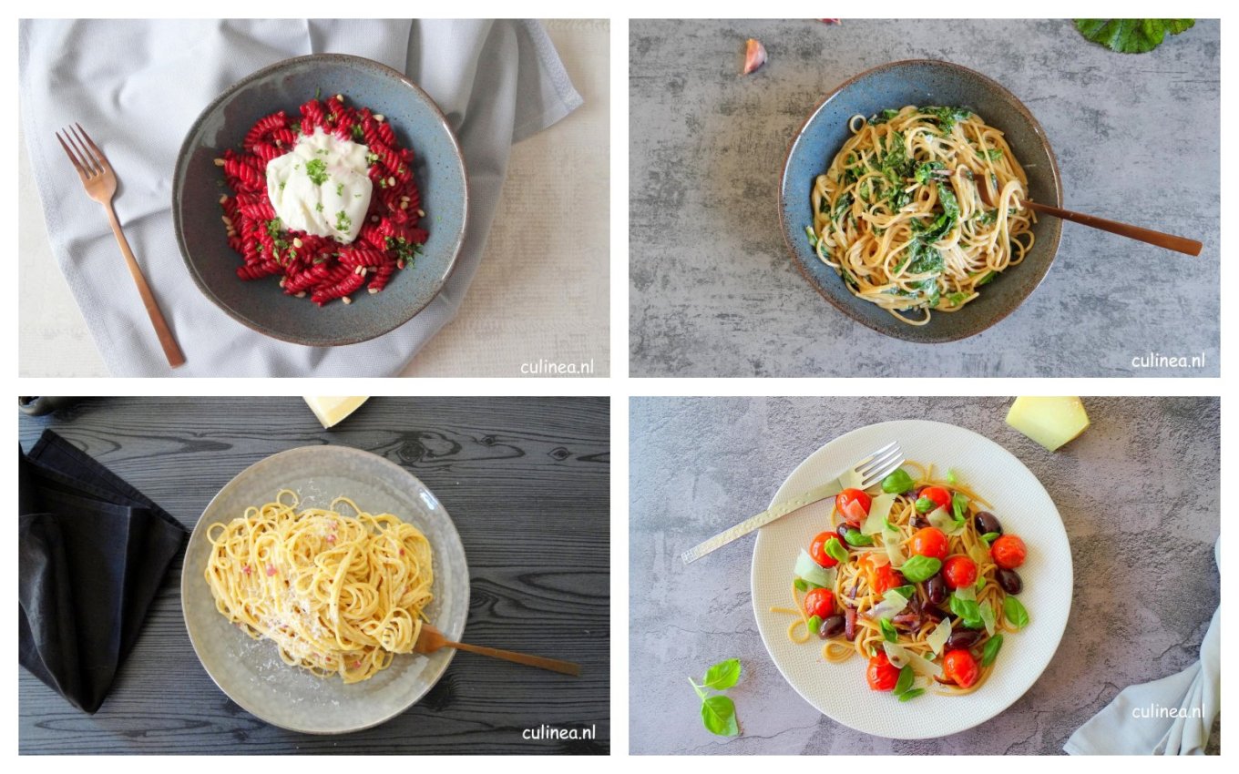 Snelle Pastagerechten