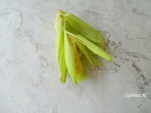 Vegetarische maïs ribbetjes