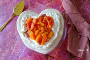 Pavlova met bloedsinaasappels