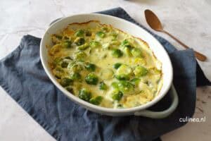 Gratin van spruitjes