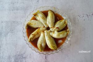 Tarte tatin van witlof