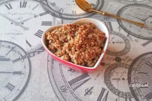 Havermout appel crumble