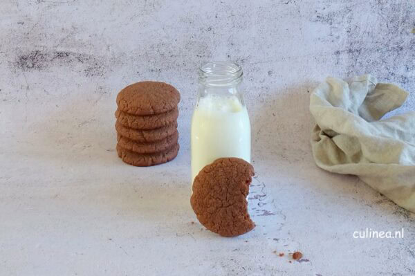 Hazelnootpasta koekjes met 3 ingrediënten