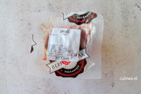 Lamskoteletjes met rozemarijn mosterdsaus