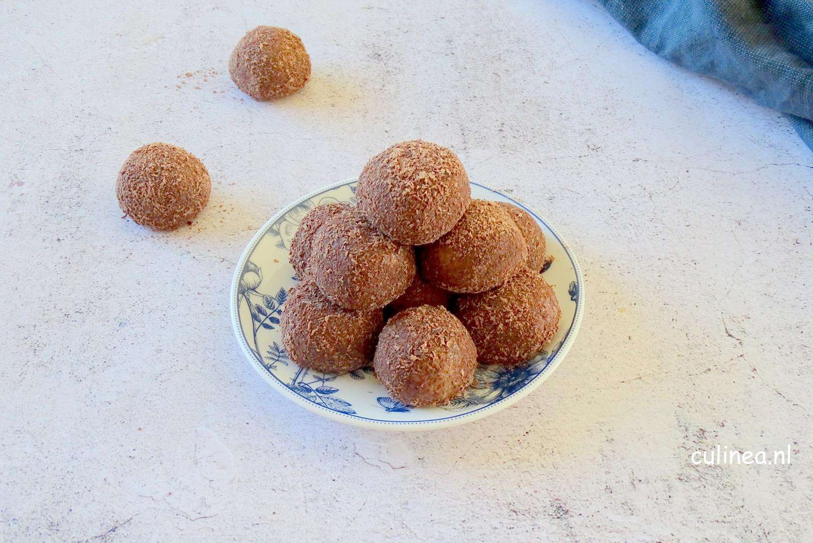 Noten kaneel bliss balls