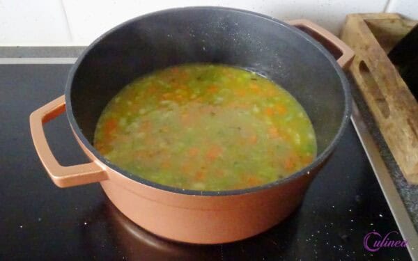 Kerrie kippensoep met kokosmelk