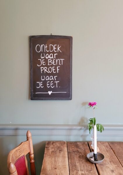 En het restaurant wil in de toekomst vooral Nederlandse wijnen gaan schenken.