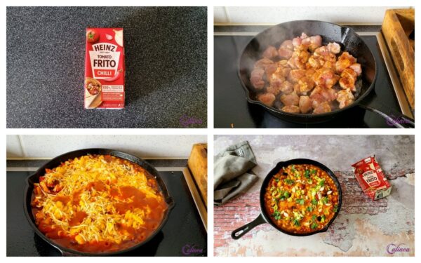 Kip in Tomaten Kaassaus