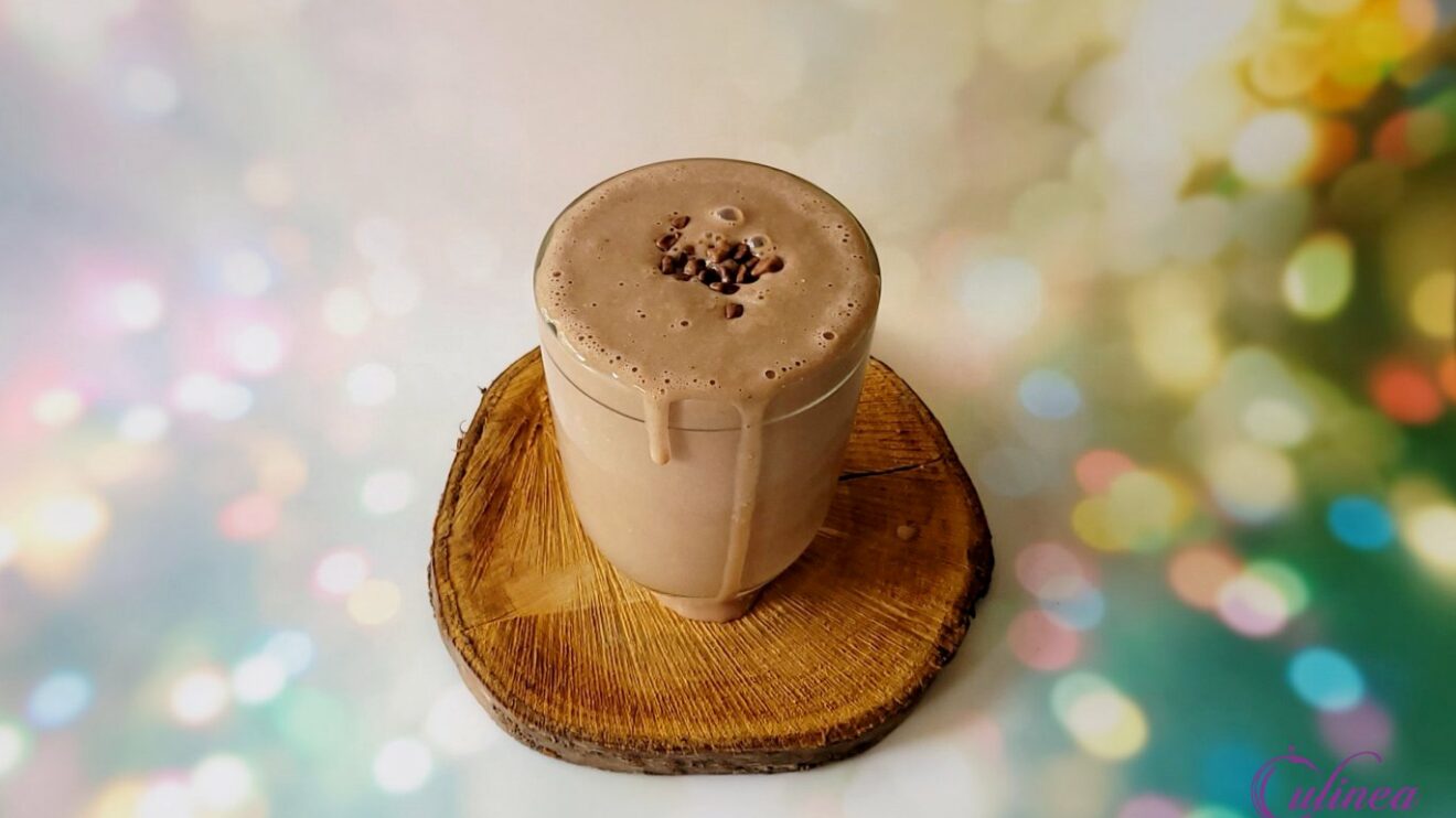 Chocolade proteïne shake