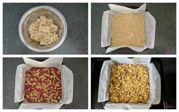 Kruimeltaart met Vijgenjam en Walnoten