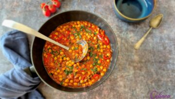 Kikkererwten stoofpot met chorizo