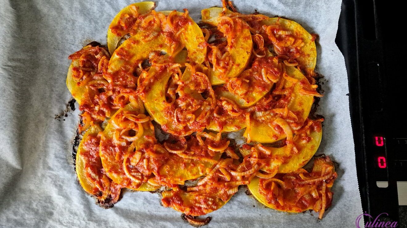 Sinkonta ovenschotel met pompoen en uien