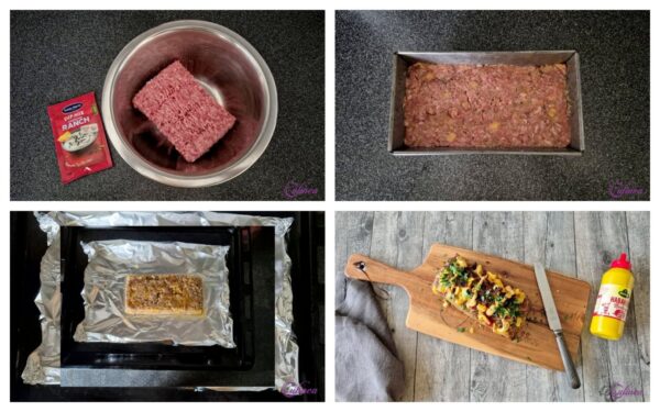 Cheeseburger Gehaktbrood