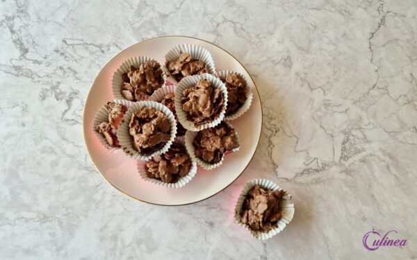 Chocolade cornflakes koekjes