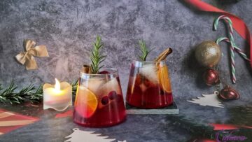 Cranberry Aperol Spritz