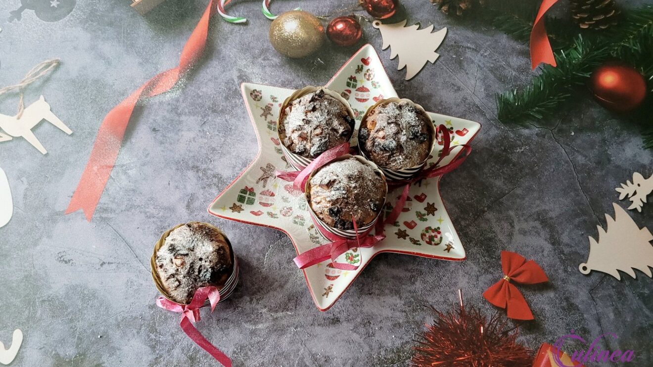 Mini panettone met cranberries