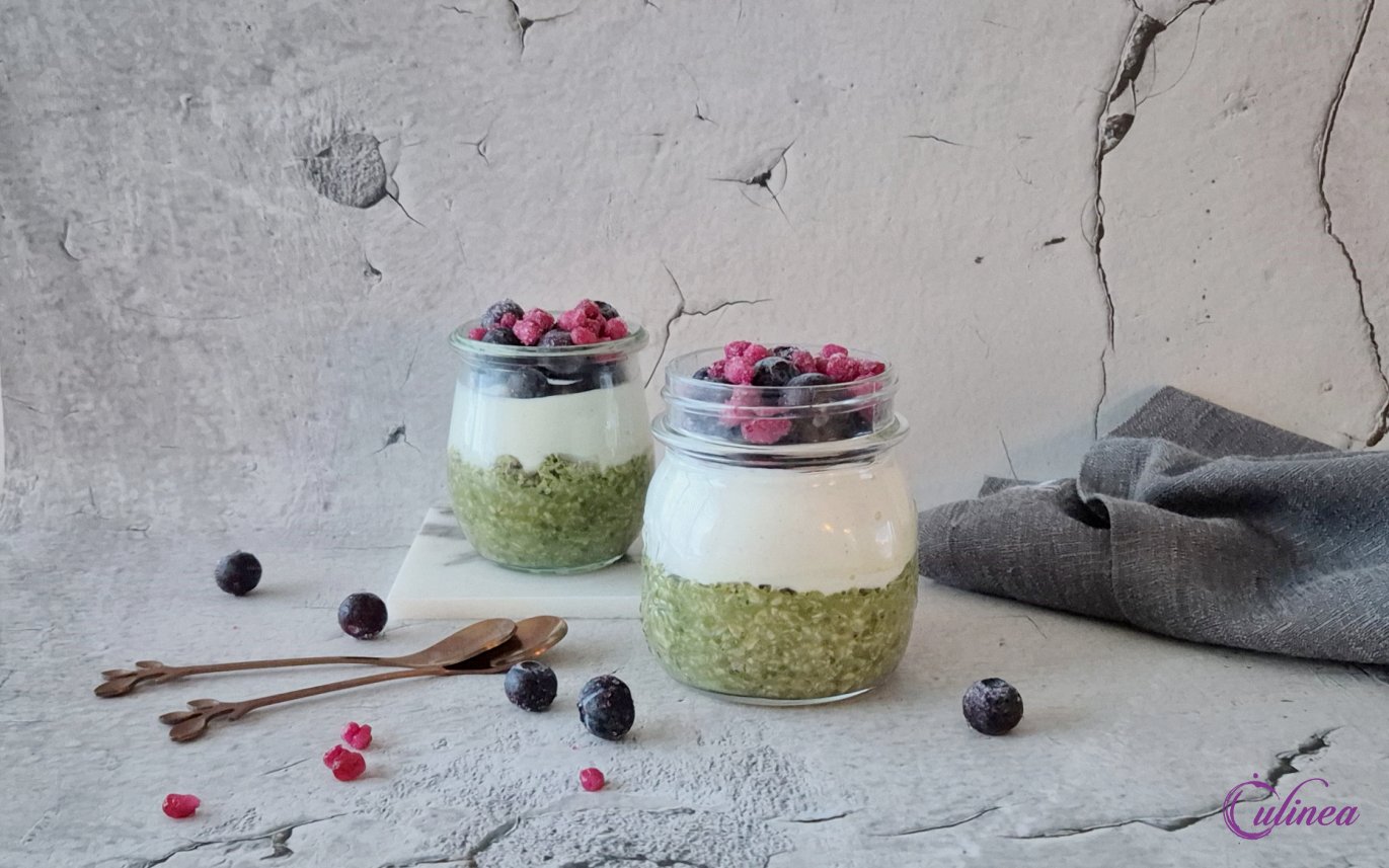 Overnight Oats met Matcha
