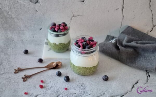 Overnight Oats met Matcha 