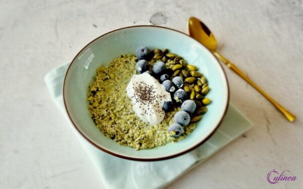 Overnight Oats met Matcha