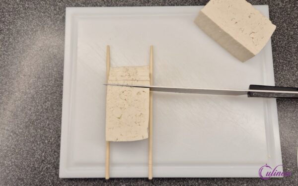 Hasselback Tofu met Miso