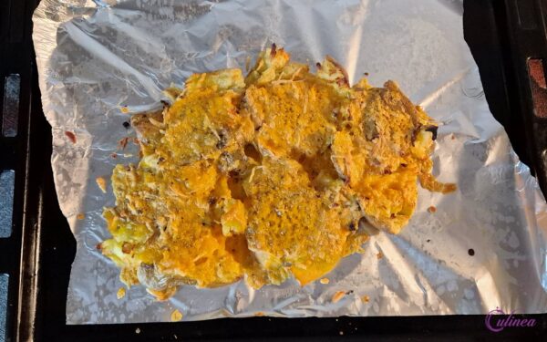 Smashed Aardappelen met Kaas en Spekjes