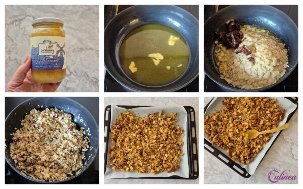 Granola met Honing en Amandelen