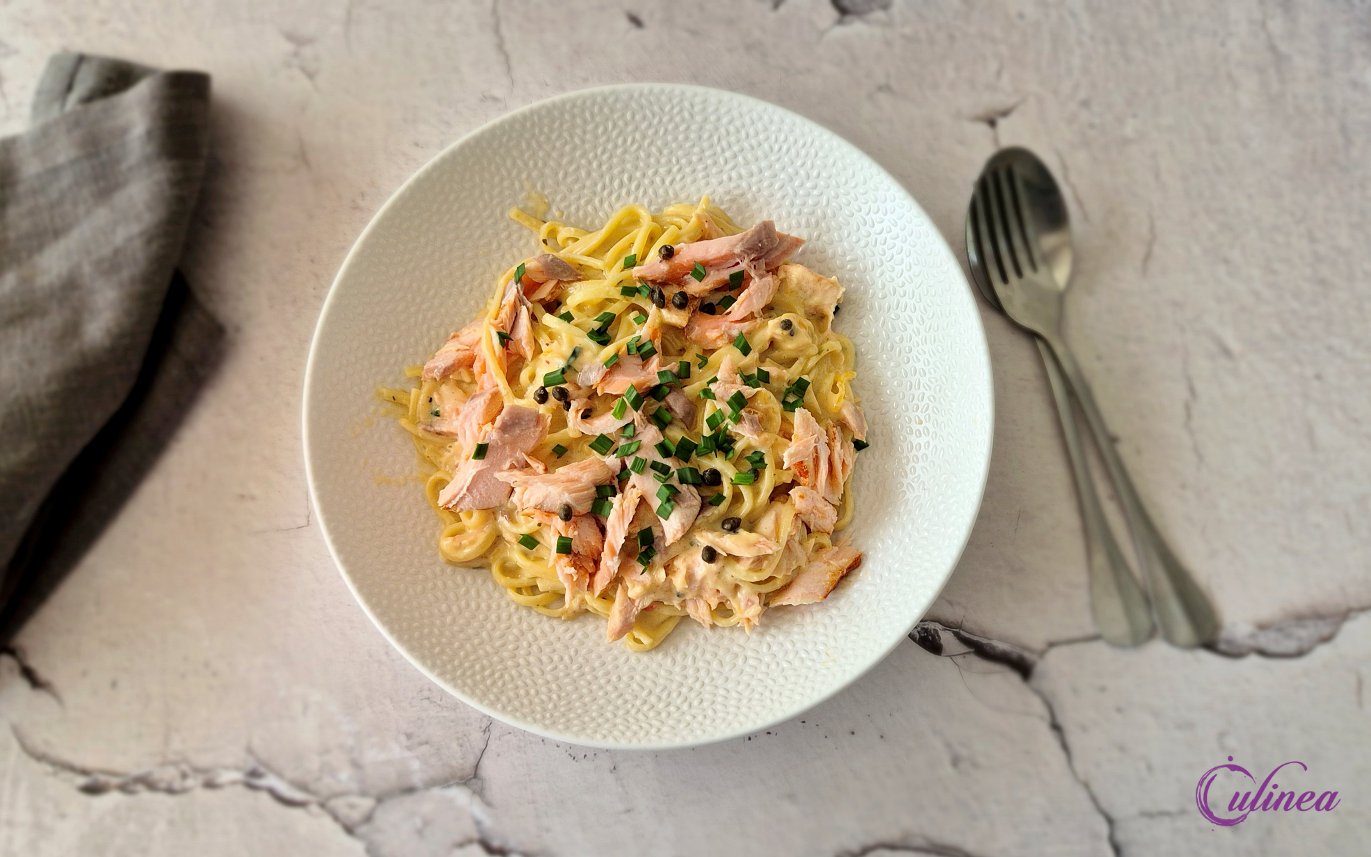Romige Zalm Pasta – snel & makkelijk recept