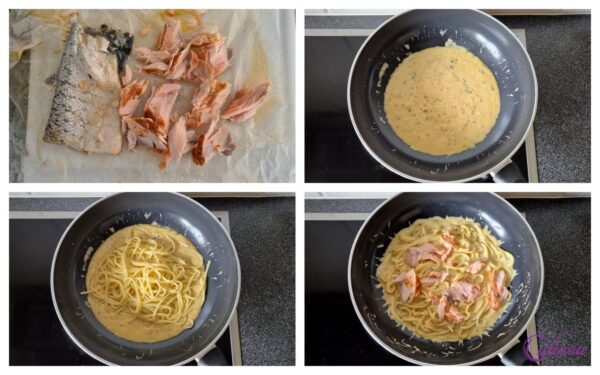 Romige Zalm Pasta