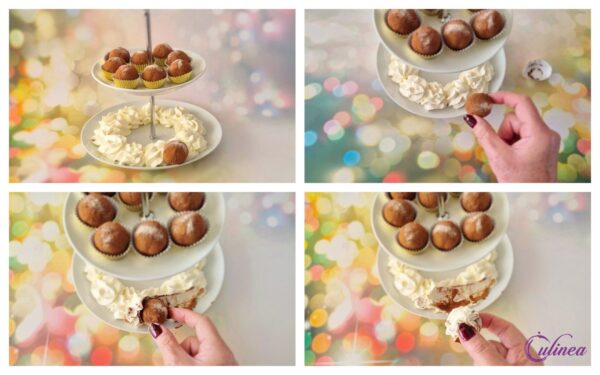 Tiramisu balletjes met mascarponecrème