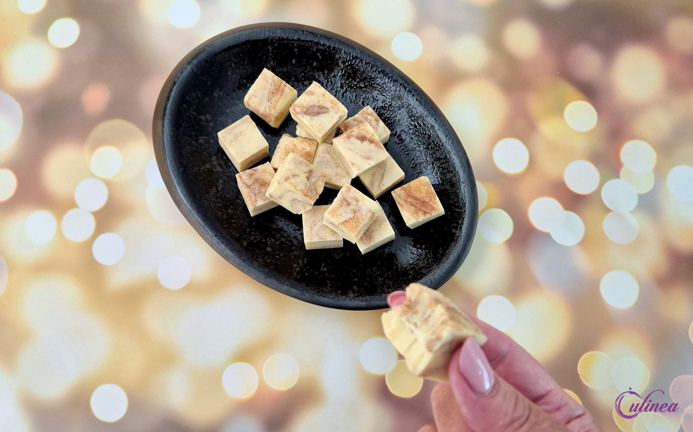 Witte Chocolade Kaneel Fudge – Zoet & Romig Genot