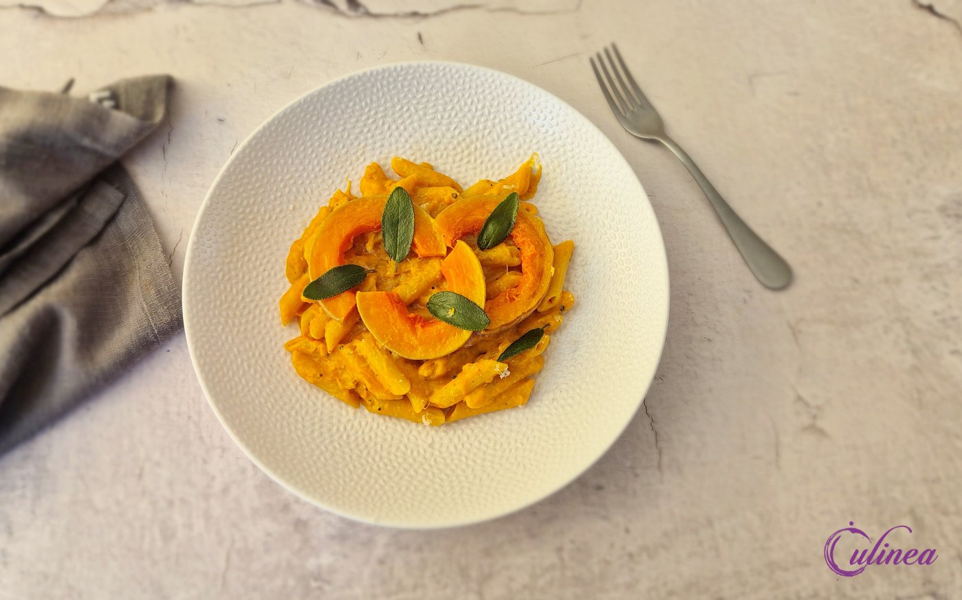 Pasta Alla Vodka met Pompoen en Gochujang