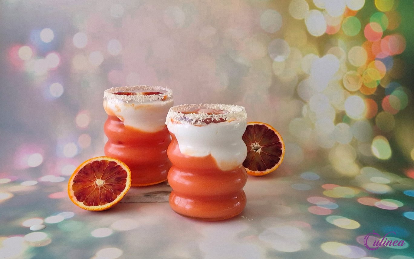 Bloedsinaasappel Kokos Mocktail