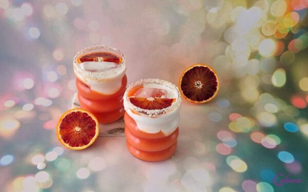 Bloedsinaasappel Kokos Mocktail: