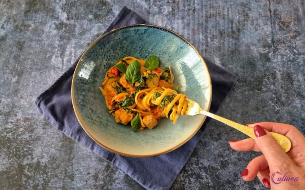 Eenpansgerecht Pasta met Worstgehaktballetjes