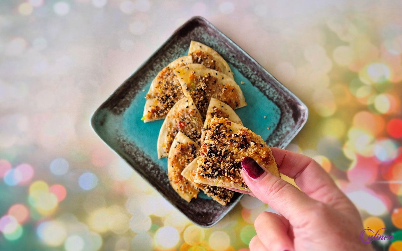 Smash Pittig Kipgehakttortilla met Sesamzaadjes