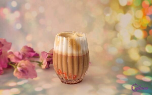Aardbeien Iced Latte