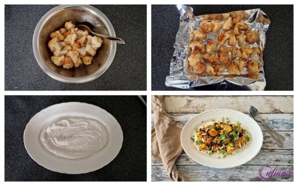 Geroosterde Bloemkool met Harissa en Tahinyoghurt