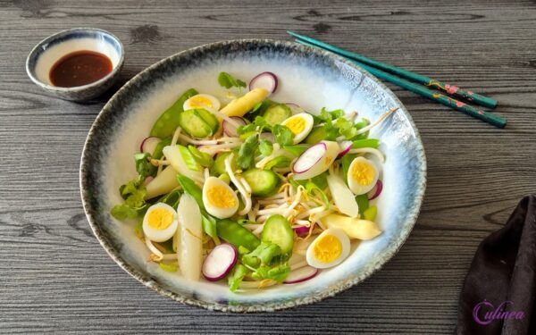 Aziatische Aspergesalade