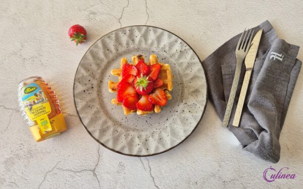 Cottage Cheese Wafels met Amandelmeel