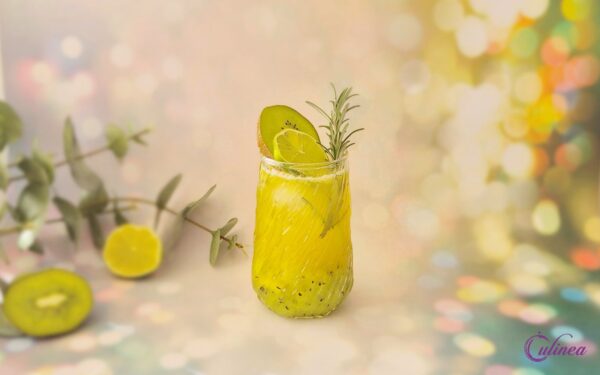 Kiwi Yuzu Mocktail