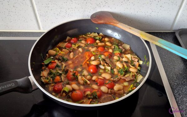 Pastasoep met overgebleven Brisket