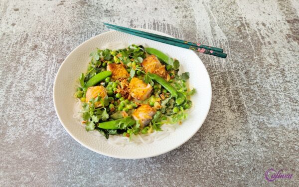 Thaise Groene Curry met Zalm