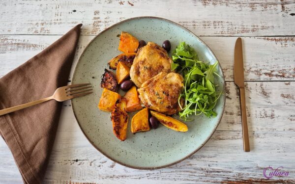 Traybake van kipkarbonades 