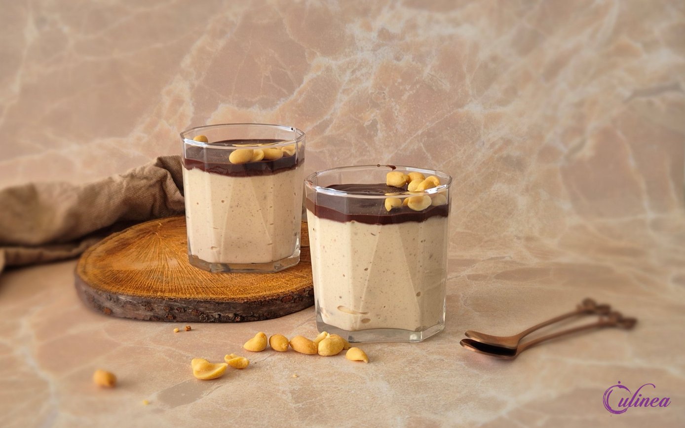 Yoghurt Pindakaas Mousse voor Ontbijt