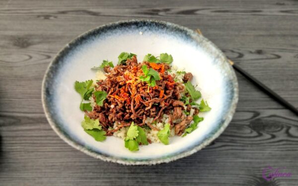 Boy Kibble met Bloemkoolrijst