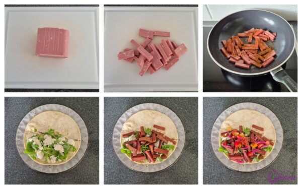 Flatbread met Smac Gyros