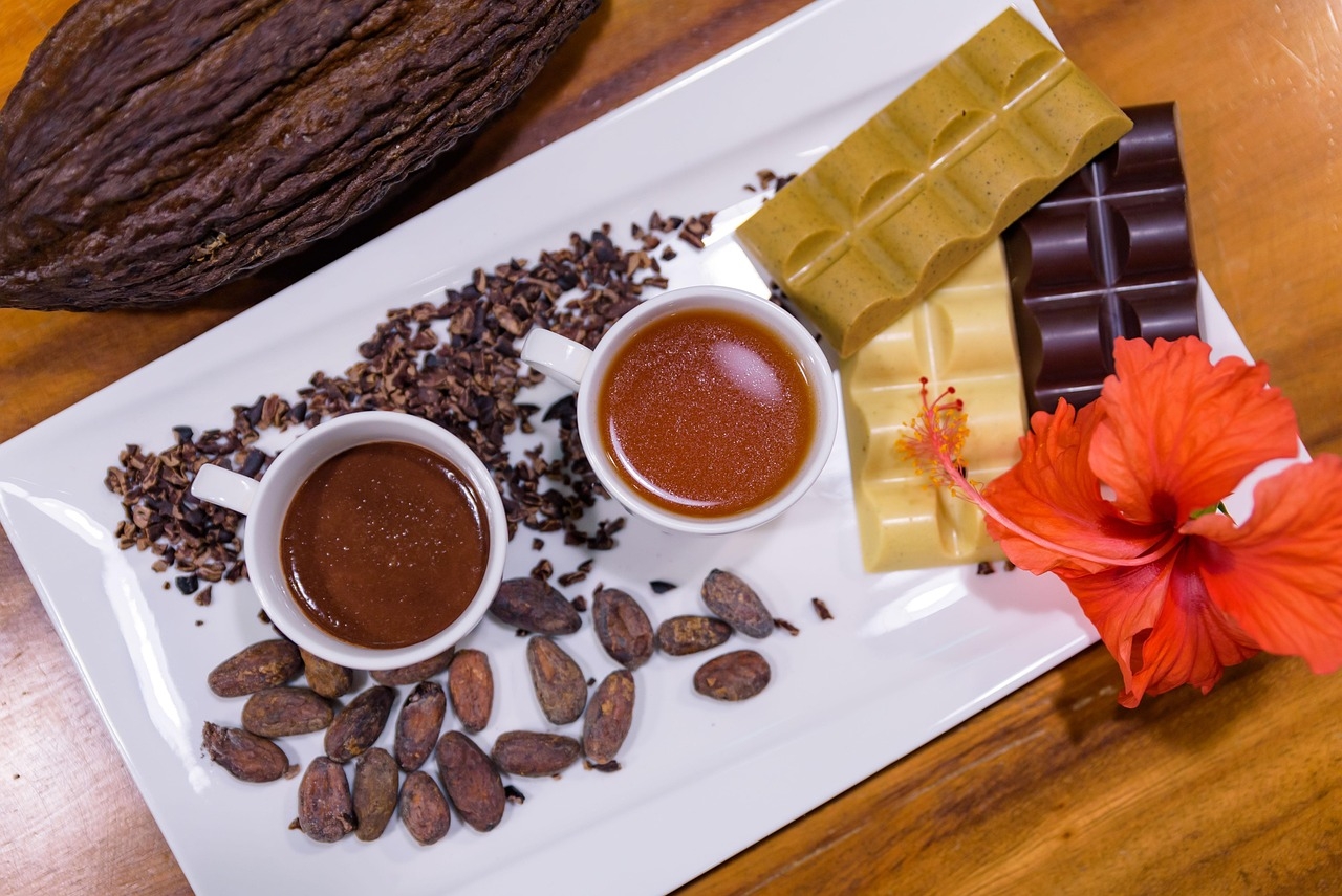 Biologische cacao in de keuken